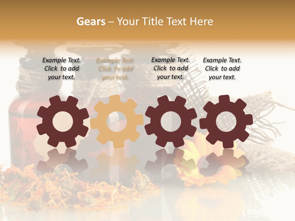 Curative Nature Aroma PowerPoint Template