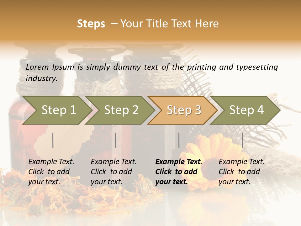 Curative Nature Aroma PowerPoint Template