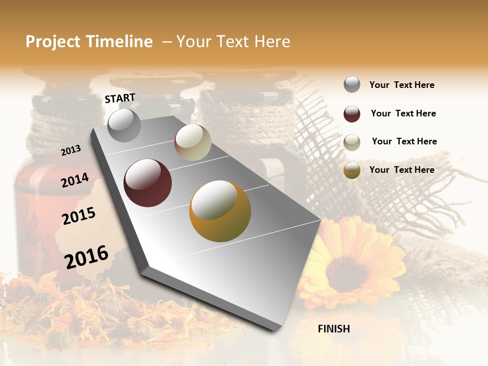 Curative Nature Aroma PowerPoint Template