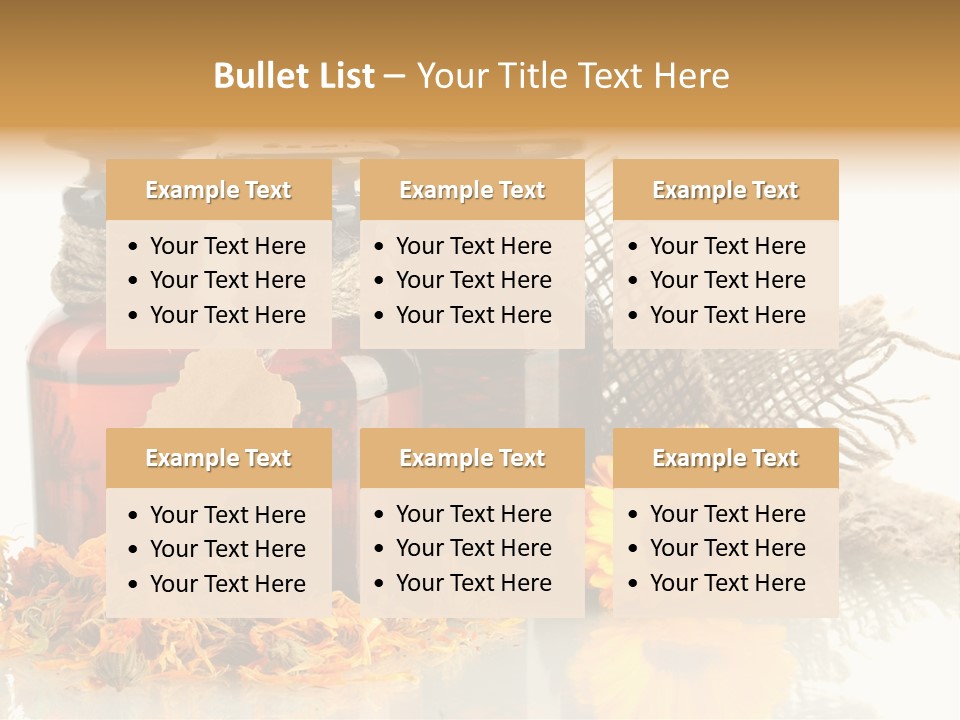 Curative Nature Aroma PowerPoint Template