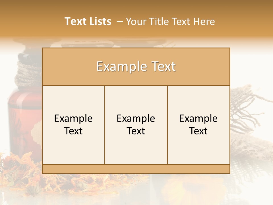 Curative Nature Aroma PowerPoint Template