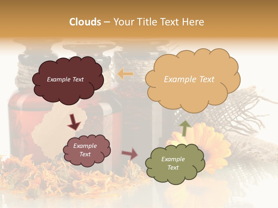 Curative Nature Aroma PowerPoint Template