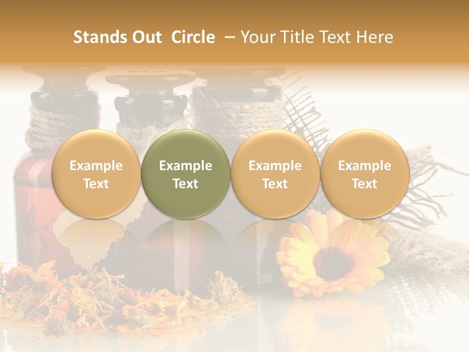 Curative Nature Aroma PowerPoint Template