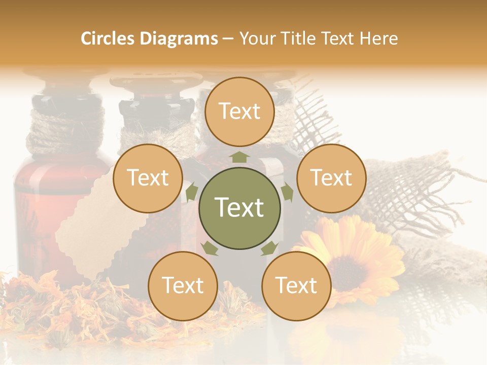 Curative Nature Aroma PowerPoint Template