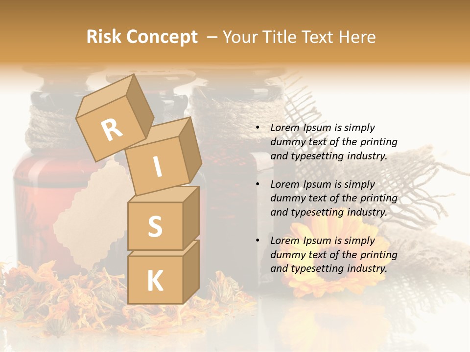 Curative Nature Aroma PowerPoint Template