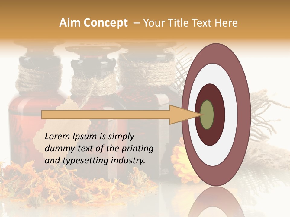 Curative Nature Aroma PowerPoint Template