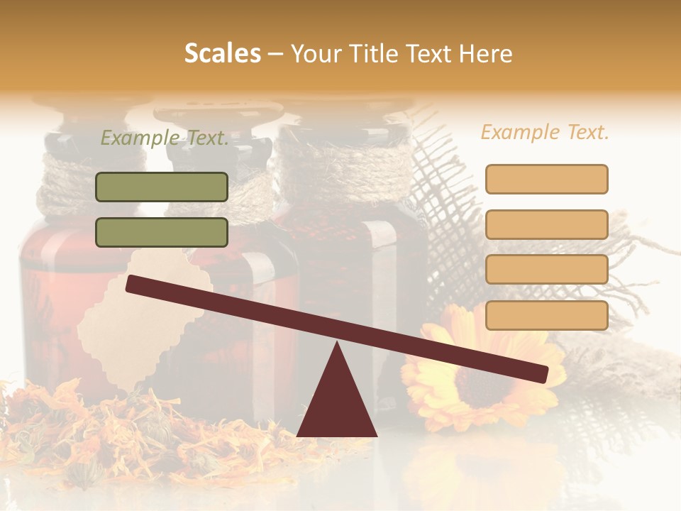 Curative Nature Aroma PowerPoint Template