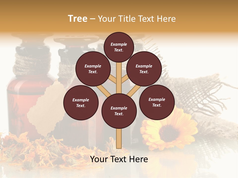 Curative Nature Aroma PowerPoint Template