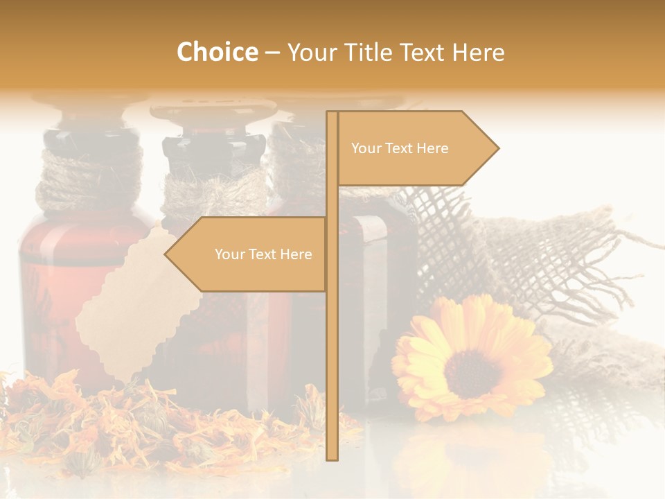 Curative Nature Aroma PowerPoint Template