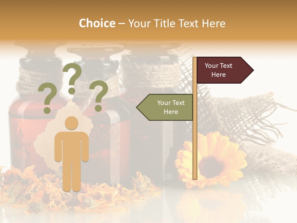 Curative Nature Aroma PowerPoint Template