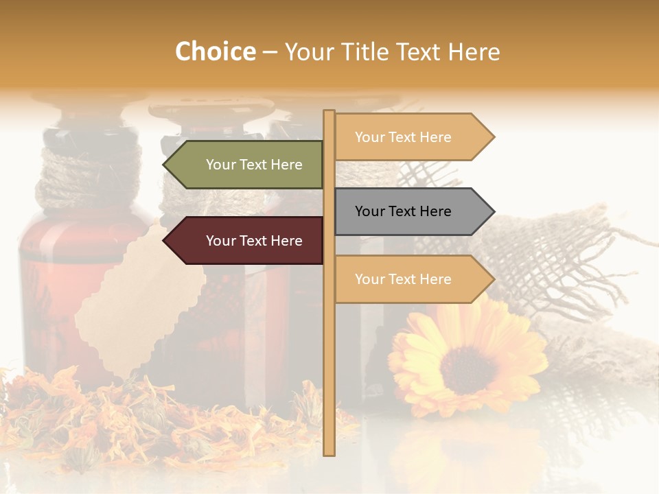 Curative Nature Aroma PowerPoint Template