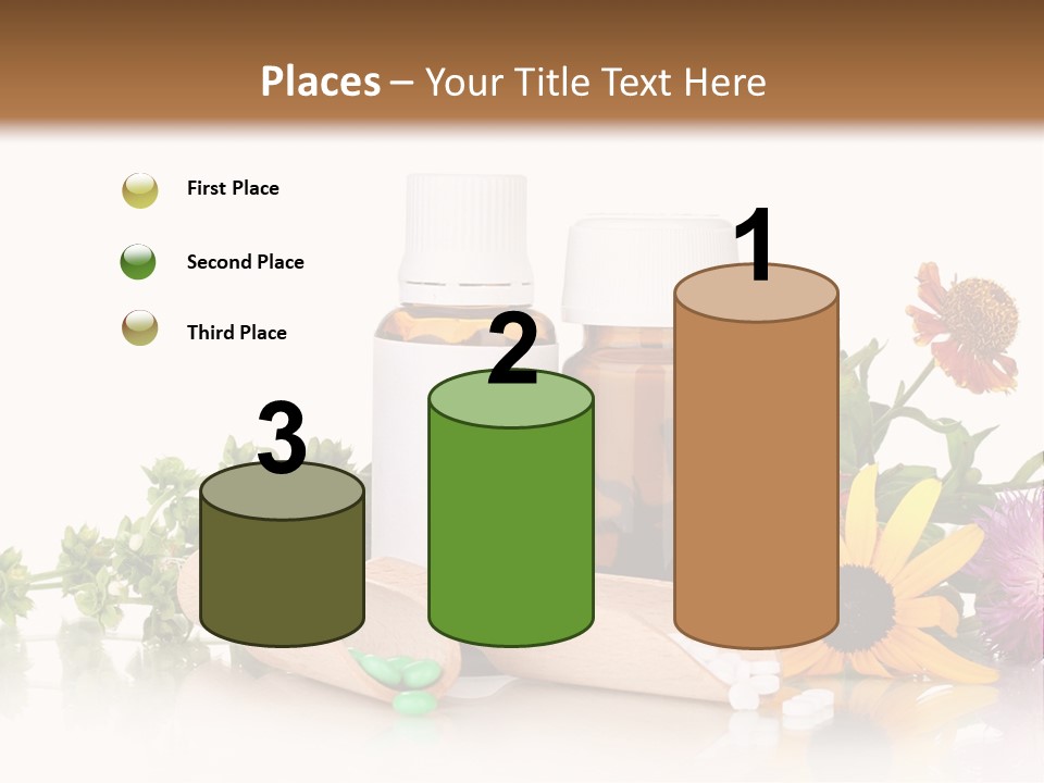 Brown Closeup Pharmacy PowerPoint Template