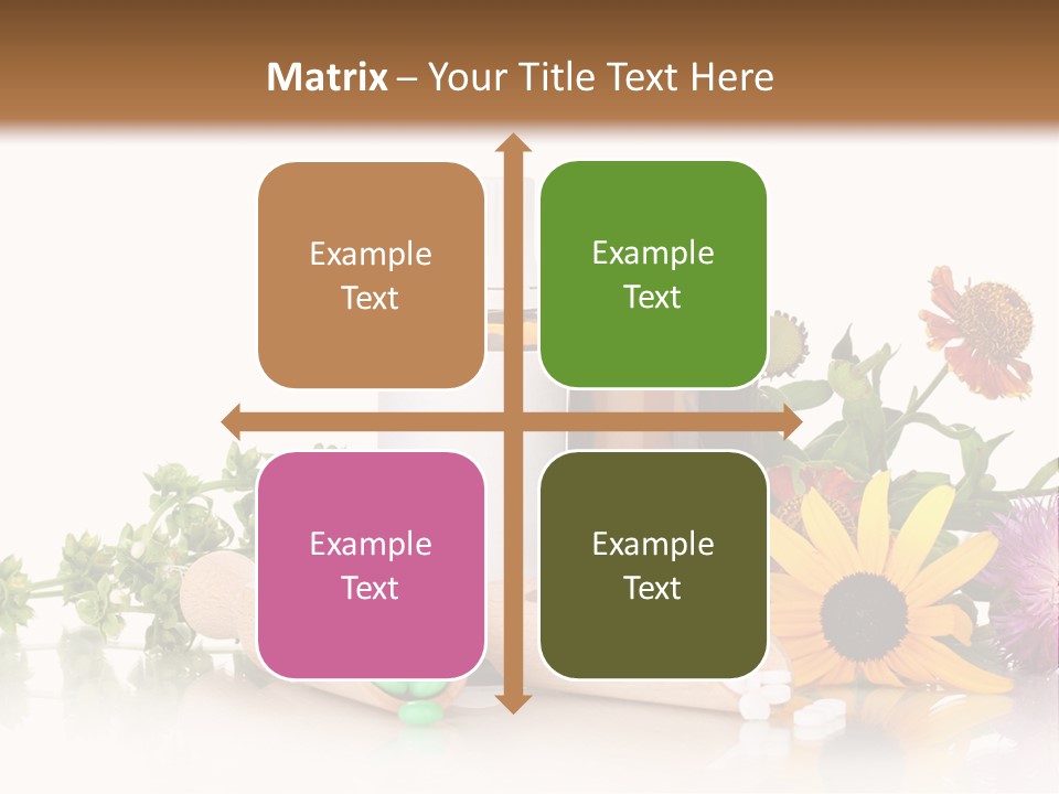 Brown Closeup Pharmacy PowerPoint Template