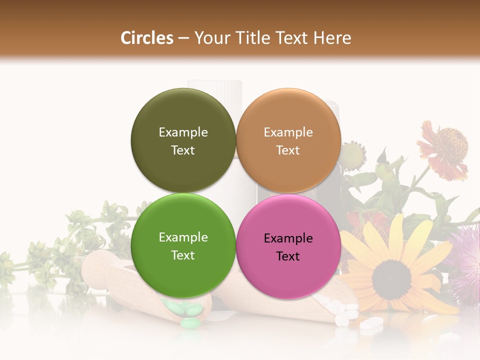 Brown Closeup Pharmacy PowerPoint Template