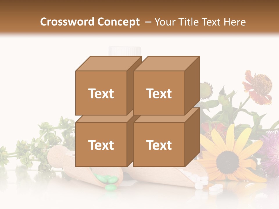 Brown Closeup Pharmacy PowerPoint Template