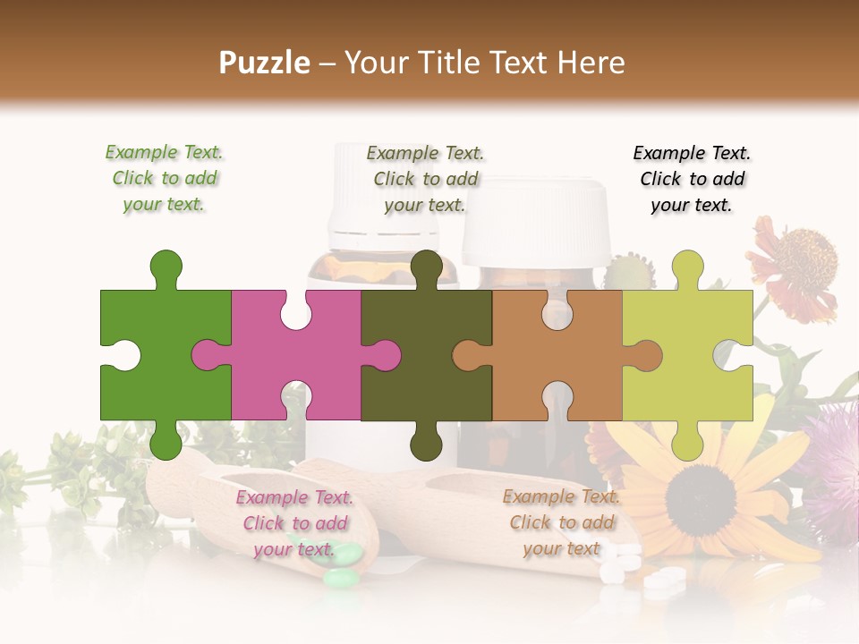 Brown Closeup Pharmacy PowerPoint Template