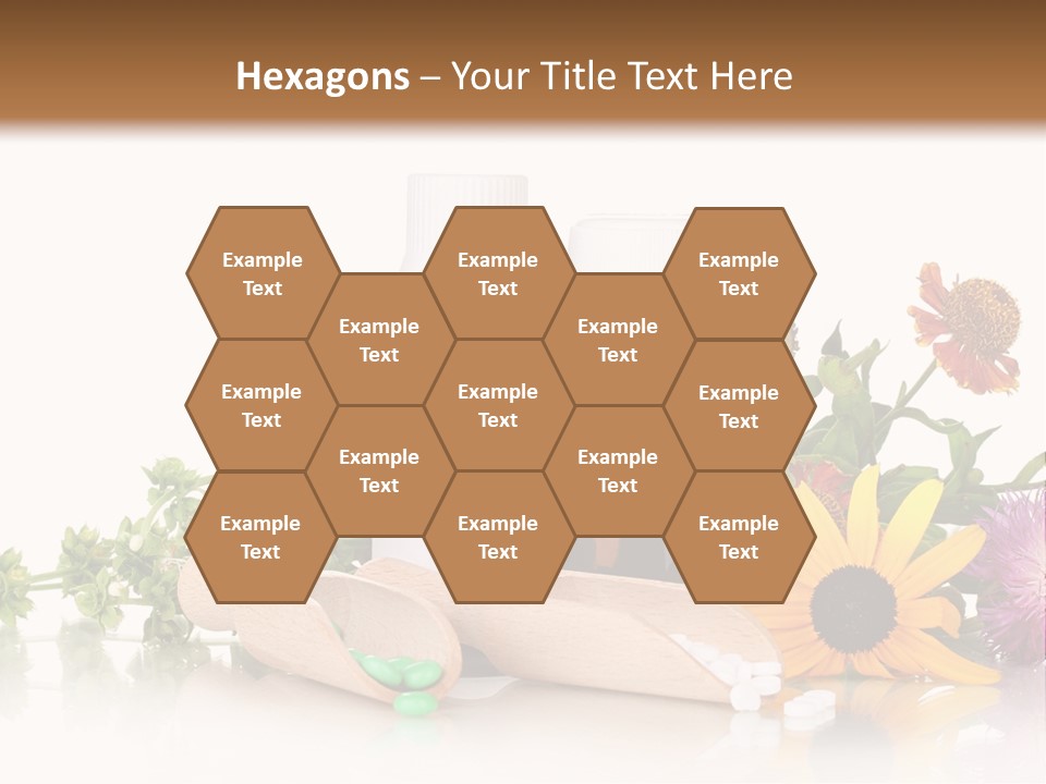 Brown Closeup Pharmacy PowerPoint Template