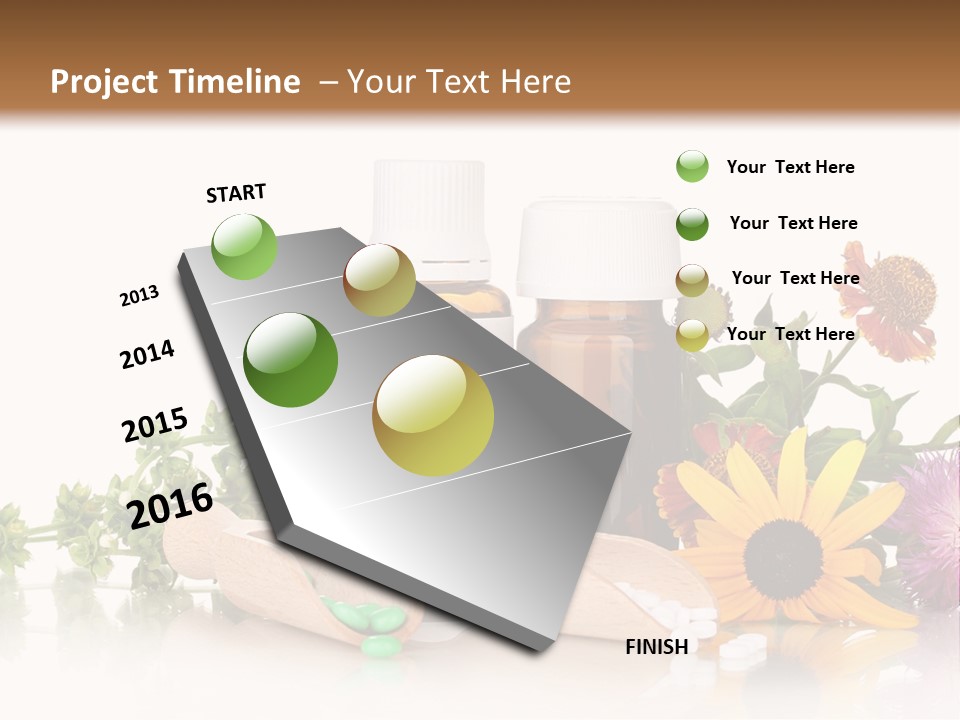 Brown Closeup Pharmacy PowerPoint Template