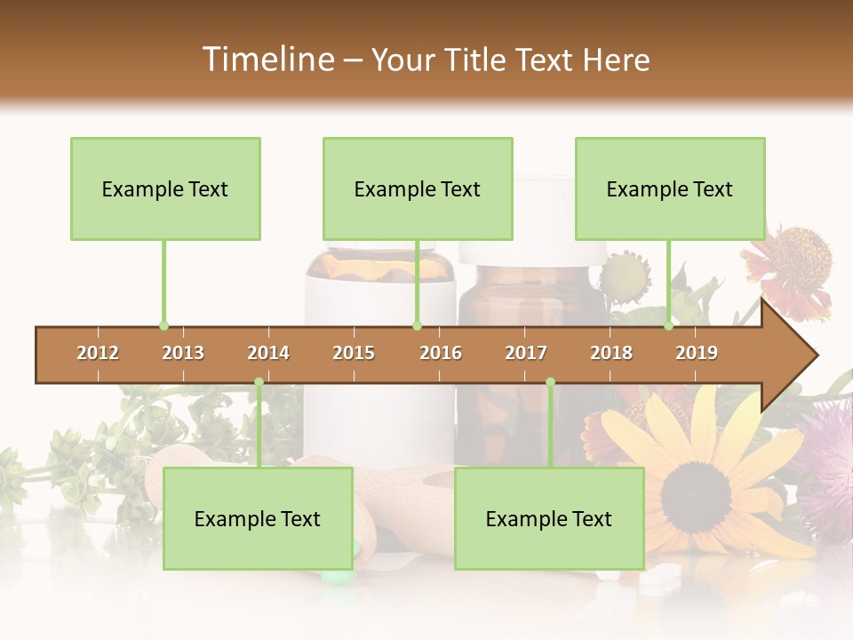 Brown Closeup Pharmacy PowerPoint Template