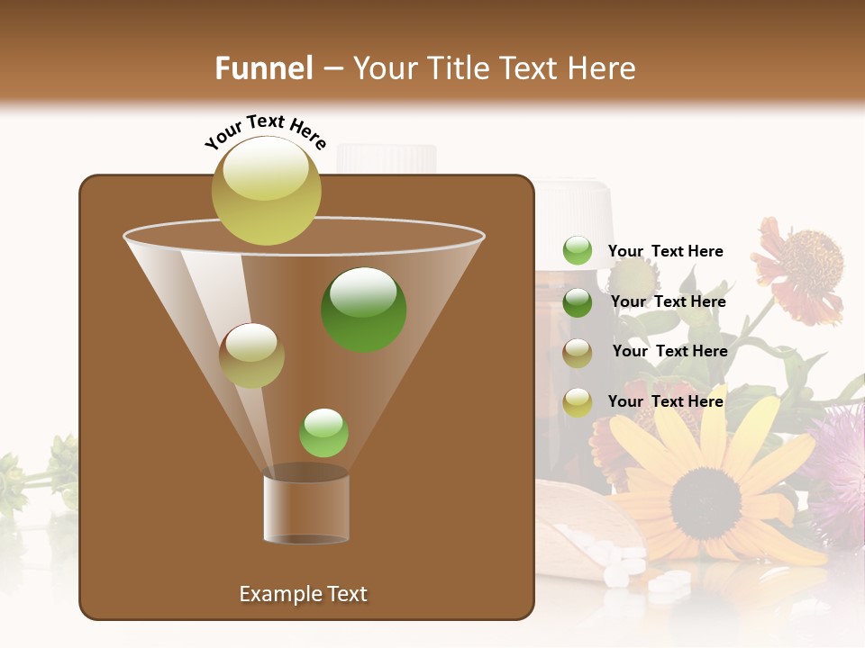 Brown Closeup Pharmacy PowerPoint Template