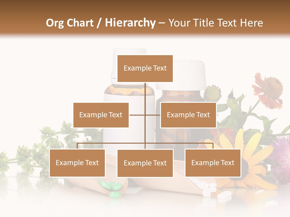 Brown Closeup Pharmacy PowerPoint Template