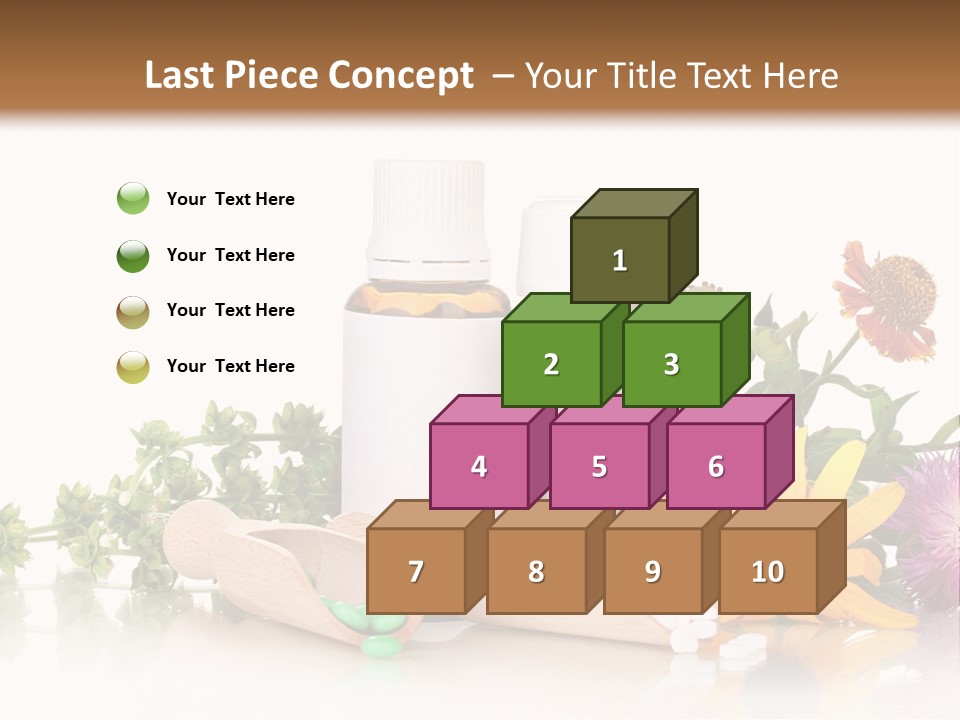 Brown Closeup Pharmacy PowerPoint Template