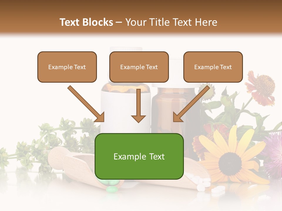 Brown Closeup Pharmacy PowerPoint Template