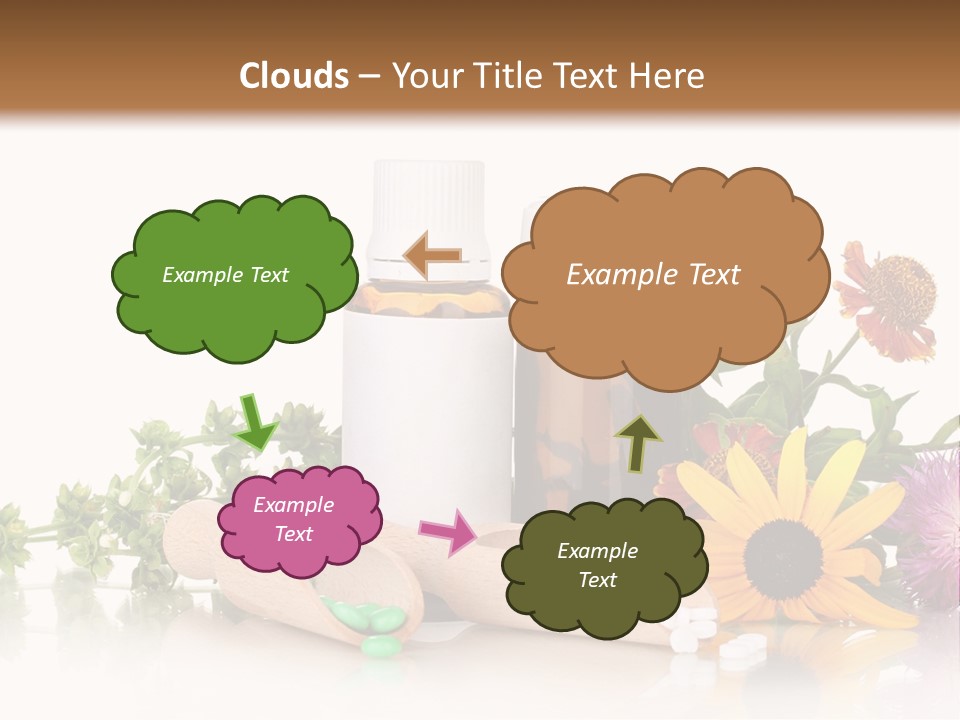 Brown Closeup Pharmacy PowerPoint Template