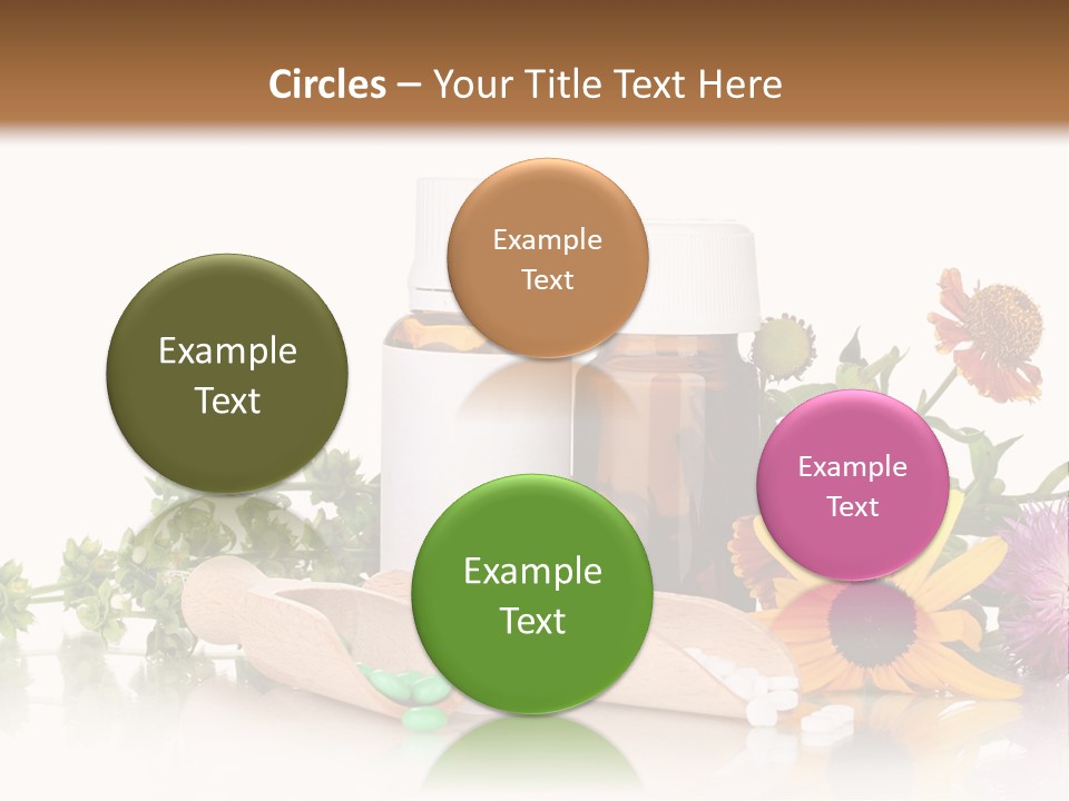 Brown Closeup Pharmacy PowerPoint Template