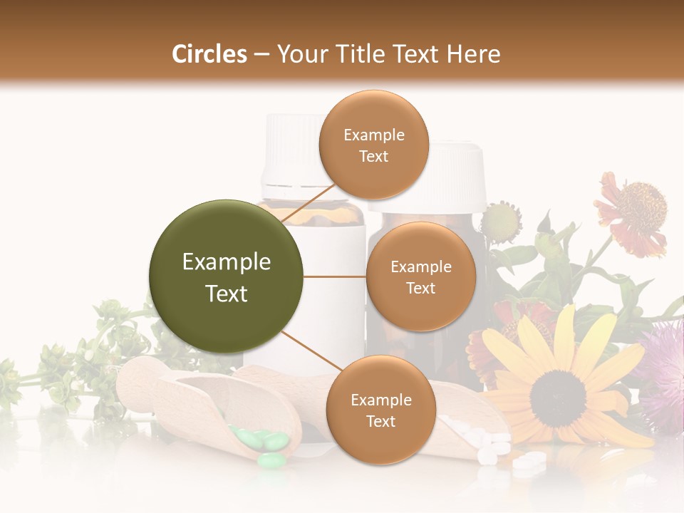 Brown Closeup Pharmacy PowerPoint Template