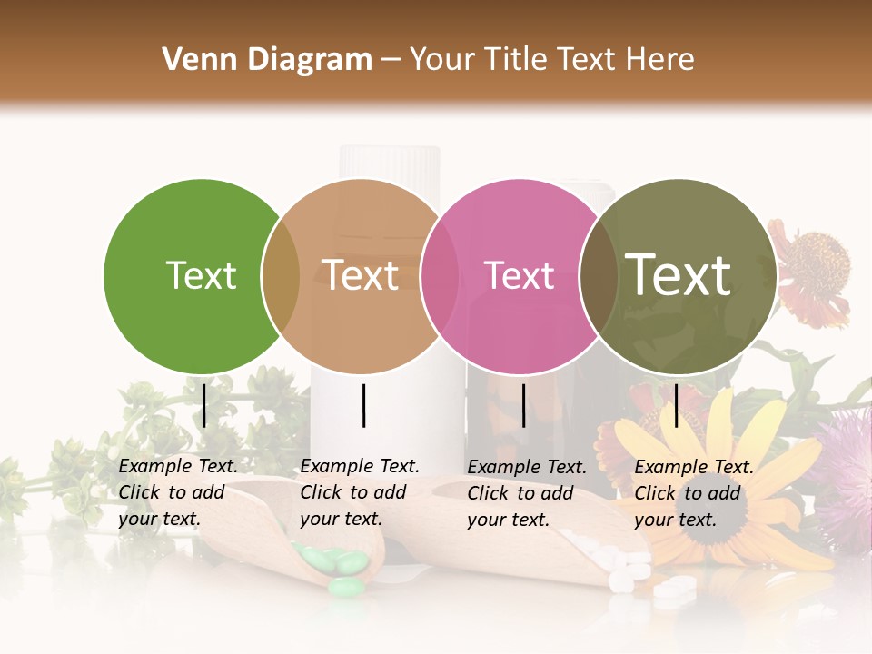 Brown Closeup Pharmacy PowerPoint Template
