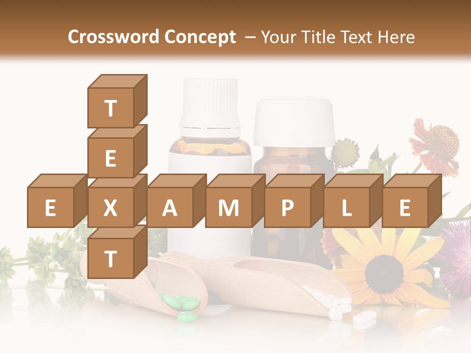 Brown Closeup Pharmacy PowerPoint Template