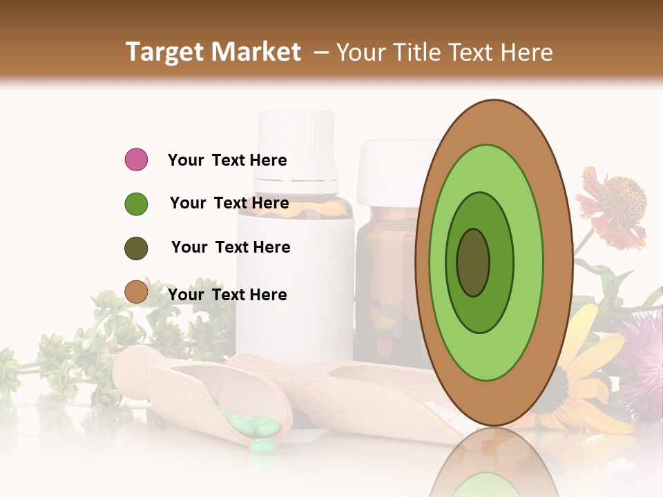 Brown Closeup Pharmacy PowerPoint Template