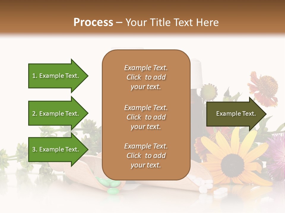 Brown Closeup Pharmacy PowerPoint Template