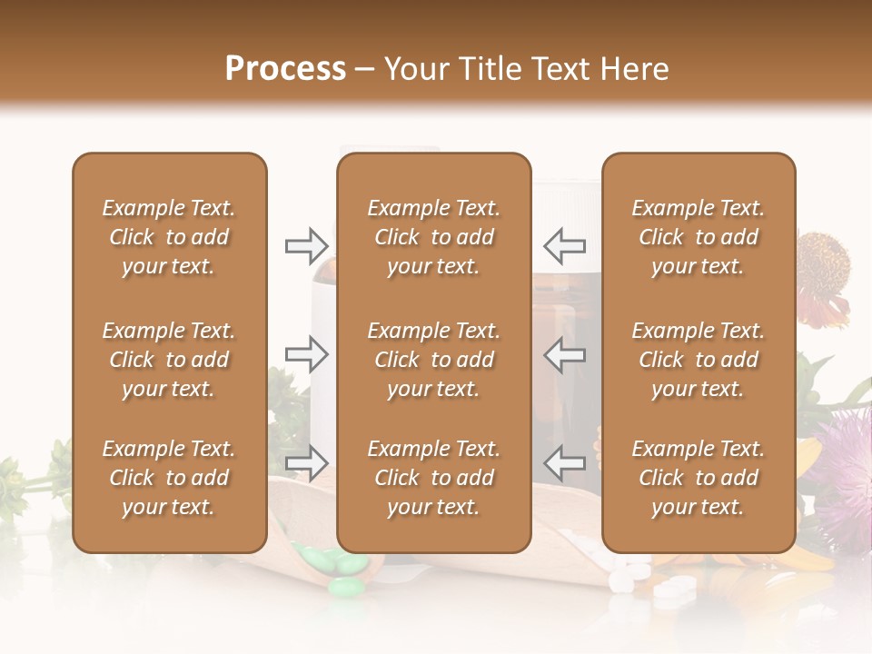 Brown Closeup Pharmacy PowerPoint Template