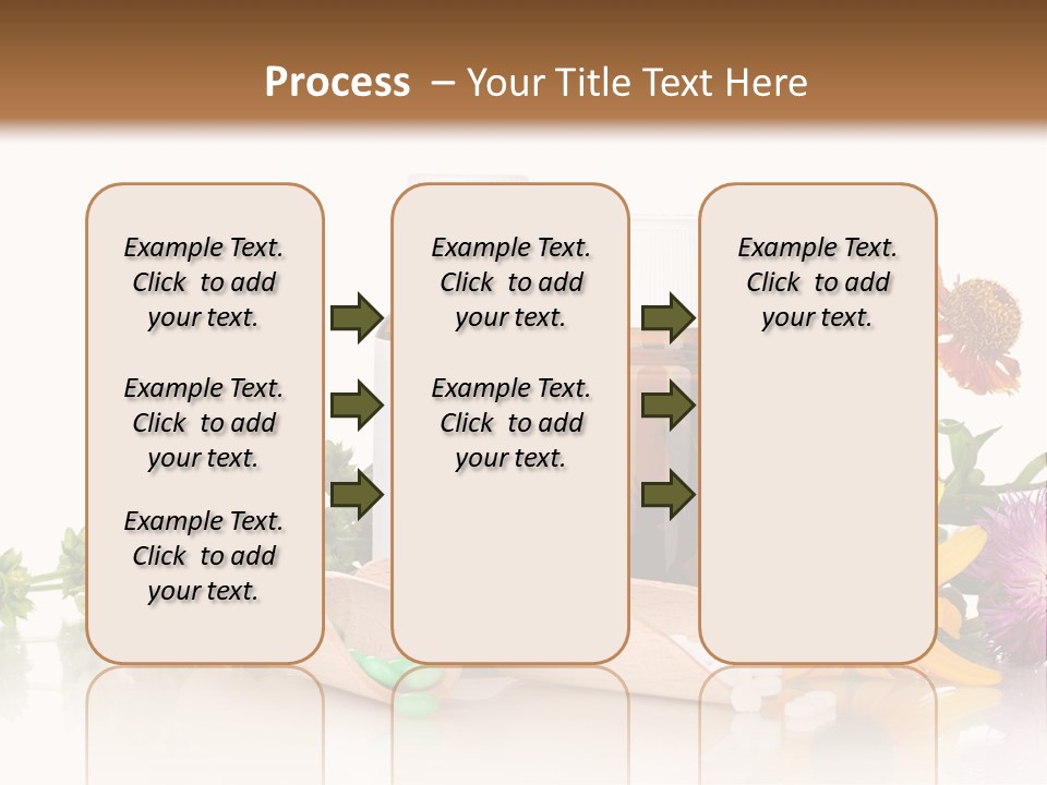 Brown Closeup Pharmacy PowerPoint Template