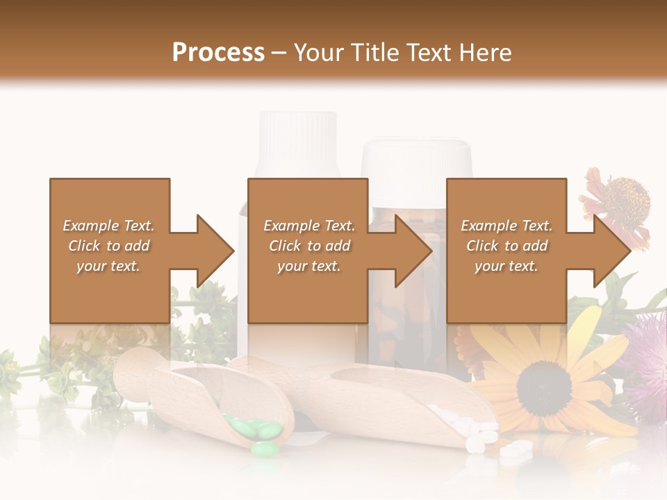 Brown Closeup Pharmacy PowerPoint Template