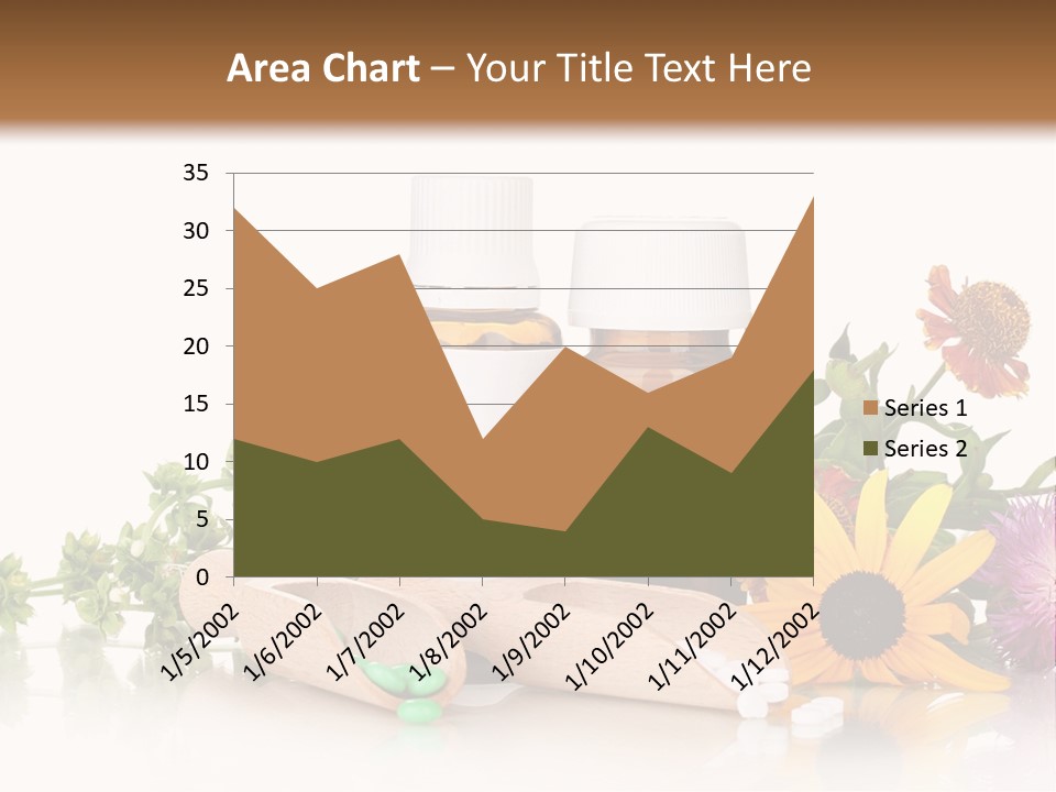 Brown Closeup Pharmacy PowerPoint Template