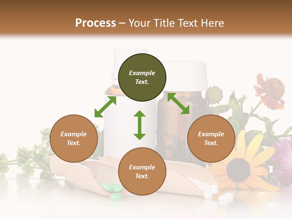 Brown Closeup Pharmacy PowerPoint Template