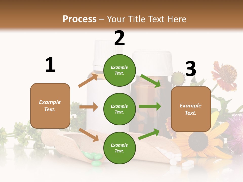 Brown Closeup Pharmacy PowerPoint Template