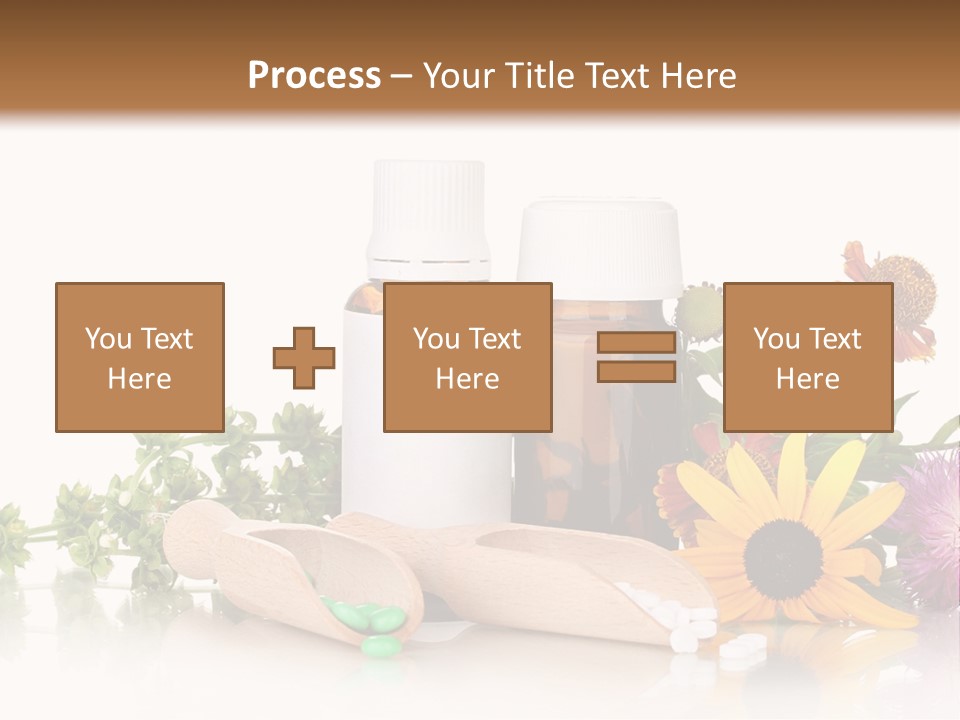 Brown Closeup Pharmacy PowerPoint Template