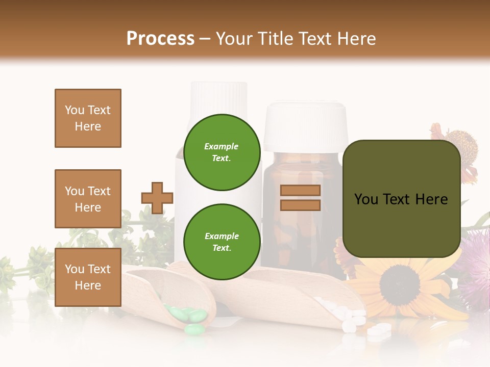 Brown Closeup Pharmacy PowerPoint Template