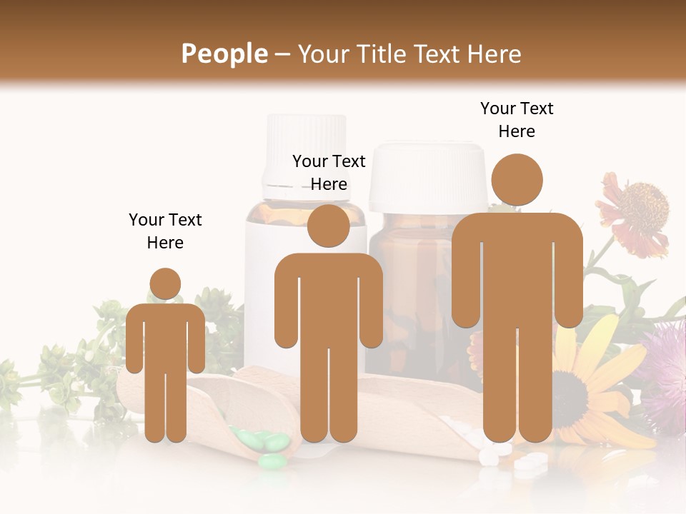 Brown Closeup Pharmacy PowerPoint Template