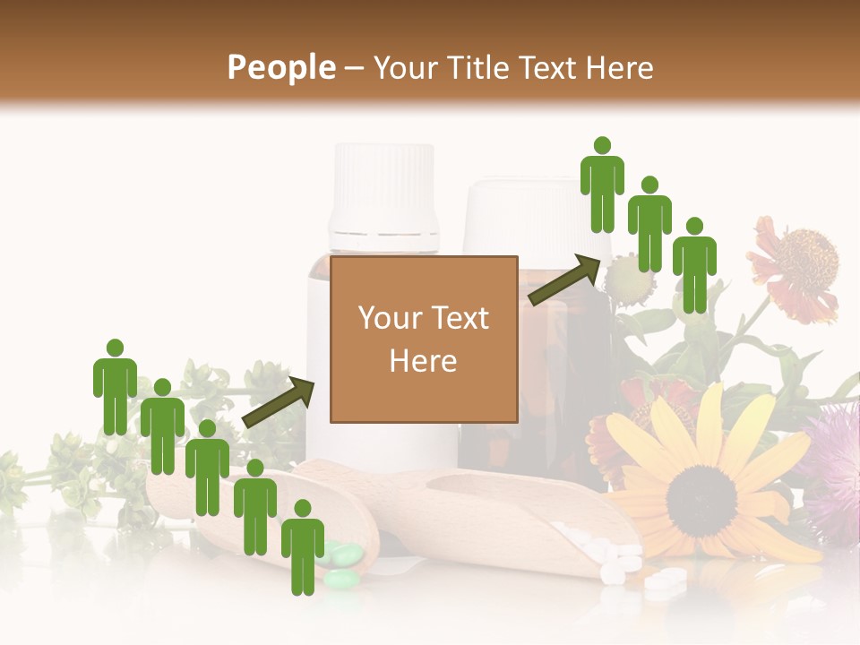 Brown Closeup Pharmacy PowerPoint Template