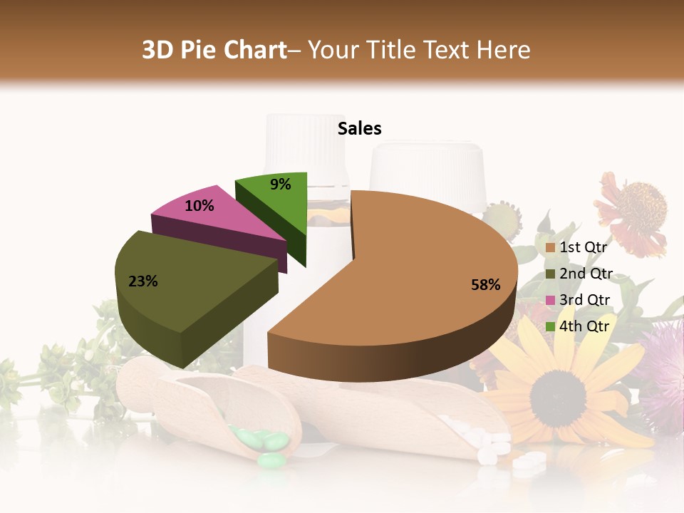 Brown Closeup Pharmacy PowerPoint Template