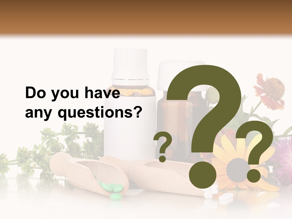 Brown Closeup Pharmacy PowerPoint Template