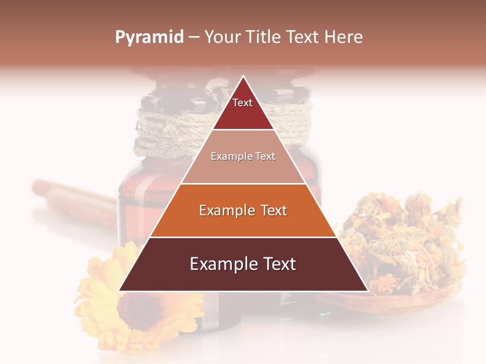 Sweet Wooden Plate PowerPoint Template