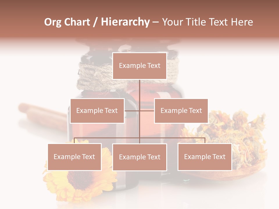 Sweet Wooden Plate PowerPoint Template