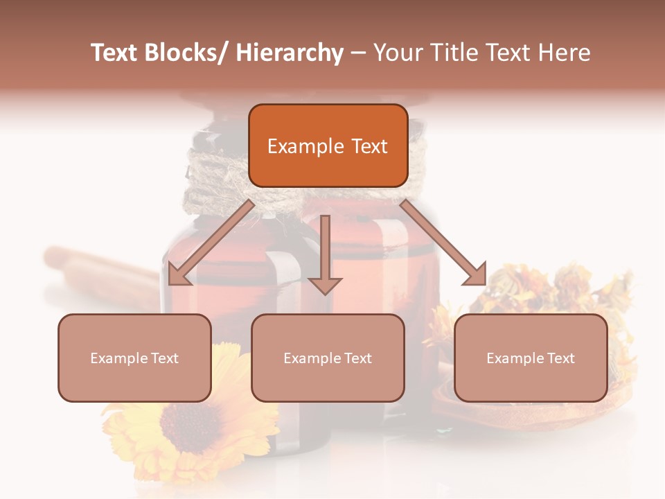Sweet Wooden Plate PowerPoint Template