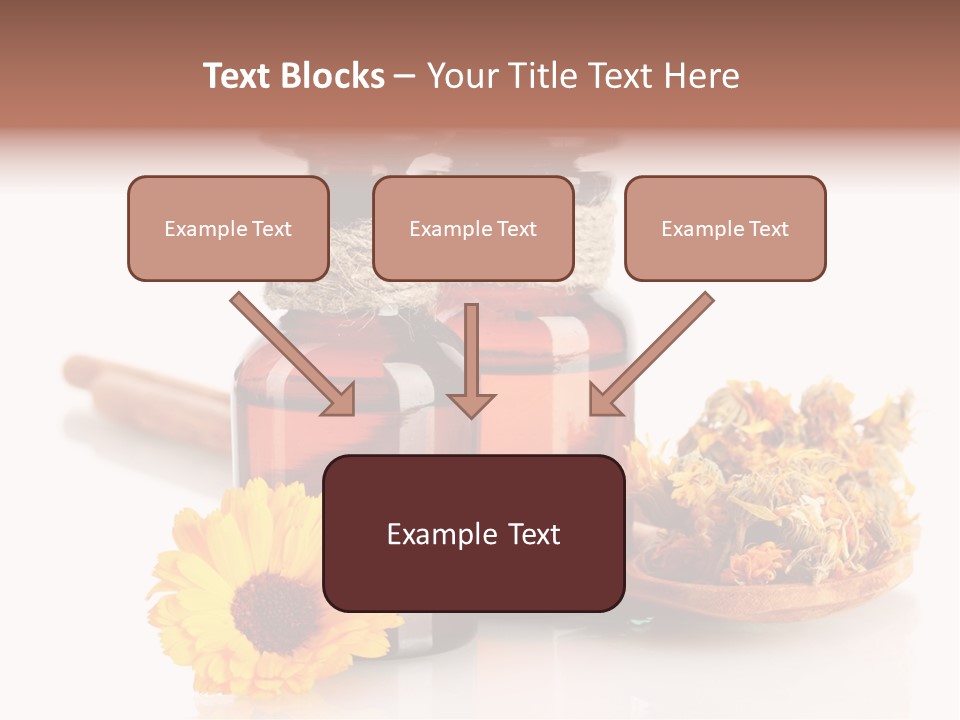 Sweet Wooden Plate PowerPoint Template